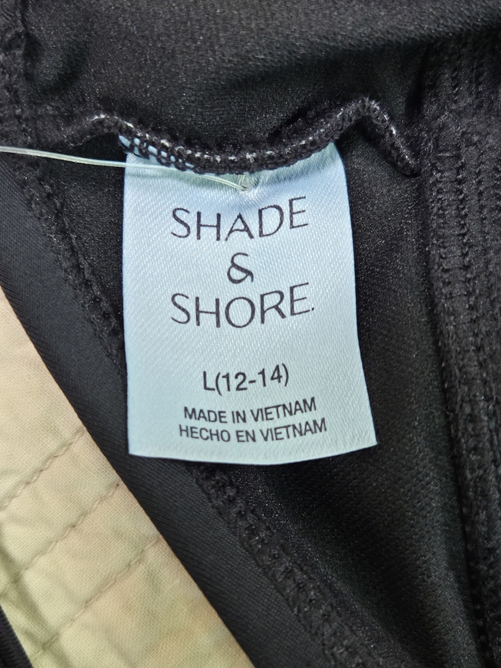 Shade & Shore Black Underwire One-Piece Swimsuit - Picture 9 of 10